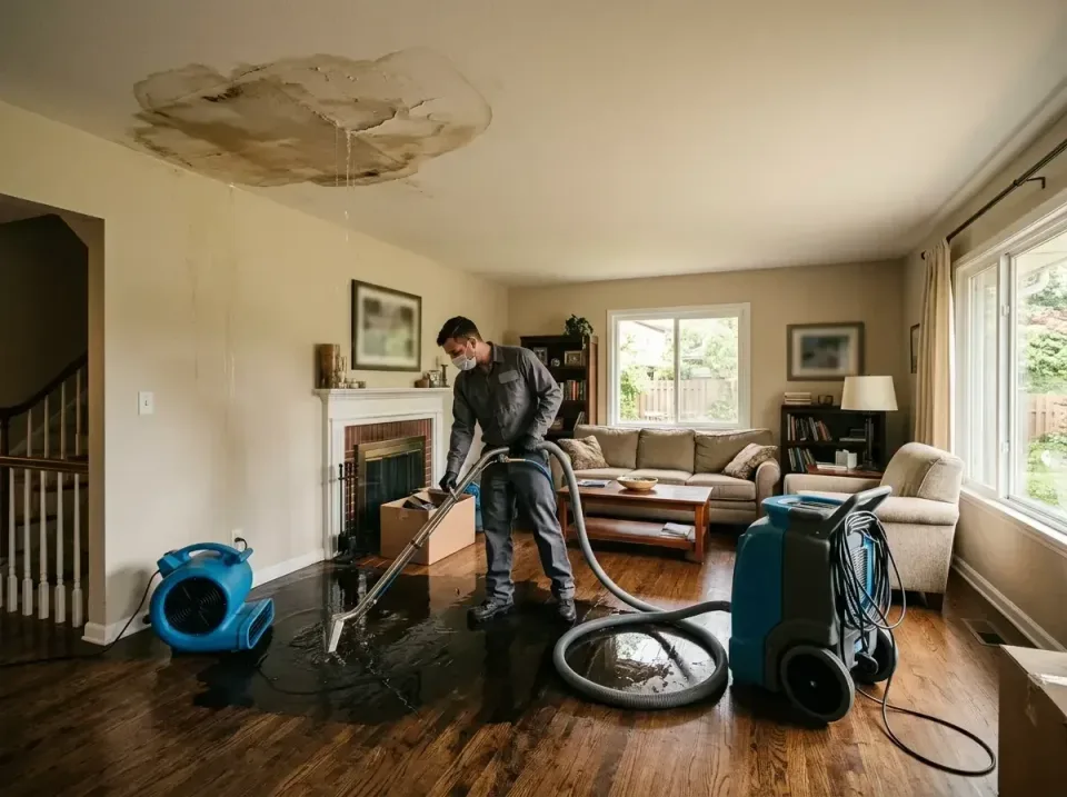 attic-pipe-burst-ceiling-drip-008 — frequently asked questions, Water Damage Restoration & Carpet Care in Oak Harbor, WA
